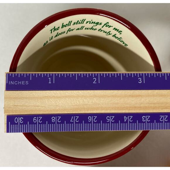 Warner Brothers Set of 2 Polar Express Cocoa Mugs - Picture 7 of 7